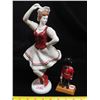 Image 1 : Dancing Figurine Hand painted in Hungary and a British Royal Guard figurine
