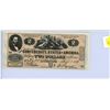 Image 1 : confederate states of america two dollar bill