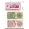 Image 2 : 3 foreign currrency - Indoneisa 1 + 5 sen, Polish 10 rubles