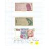 Image 1 : 3 foreign currency - indonesia 1 + 5 sen, Italy 1000 Lire