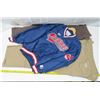 Image 1 : Genuine Merchandise Indians jacket (size: L), Carhartt Jeans (34 x 32), Carhartt Corduroy (size: 40