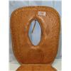 Image 3 : Outdoor leather double-sided toilet seat cover