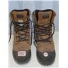 Image 3 : Pair of Dakota 529 steel toed work boots - sized:7.5