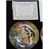 Image 2 : 4 Decoratvie Painted Plates (5508G, 5730W, 5483A, 3032M)
