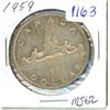 Image 1 : 1959 Canada silver dollar