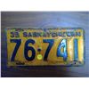 Image 1 : 1939  Sask Plate