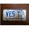 Image 1 : 1976  Sask Plate