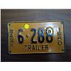Image 1 : 1950 Sask Trailer plate