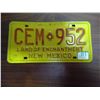 Image 1 : New Mexico Plate