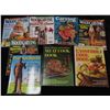 Image 1 : 2 cook books & 6 wood carving magazines