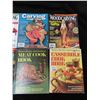 Image 3 : 2 cook books & 6 wood carving magazines