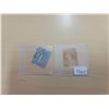 Image 1 : 2 FRANCE STAMPS W/ PERFINS