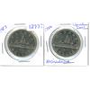 Image 1 : 1983 + 1986 CANADA DOLLARS