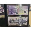 Image 2 : LASTING IMPRESSIONS 10 DOLLAR BILL SET