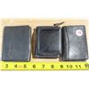Image 1 : 3 Leather Change Purse Billfolds