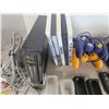 Image 6 : Wii system w/ cords & controllers + Wii and Gamecube games