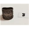 Image 1 : Sterling silver old fashioned wide ring