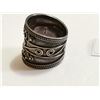 Image 2 : Sterling silver old fashioned wide ring
