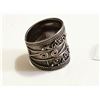 Image 4 : Sterling silver old fashioned wide ring