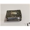 Image 2 : British sterling silver matchbox holder