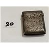 Image 2 : Antique sterling silver match holder, British