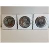 Image 5 : Lot of 3 nickel dollars - 1973 P.E.I, Winnipeg centennial, Sir John Macdonald token