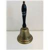 Image 2 : vintage brass school bell 4.5" x 10"