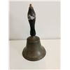 Image 2 : vintage brass school bell 4" x 8"