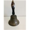 Image 3 : vintage brass school bell 4" x 8"