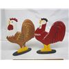 Image 2 : Wooden Chicken and Rooster