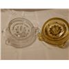 Image 4 : Two antique juicers, clear, amber