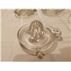 Image 5 : 4 Vintage clear juicers