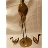 Image 4 : Brass crane 33", two small geese