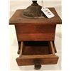 Image 2 : Antique wooden coffee grinder
