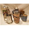 Image 1 : 6 Collectable Beer Mugs, Lot 4