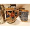 Image 3 : 6 Collectable Beer Mugs, Lot 4