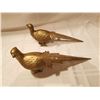 Image 3 : 2 Brass Pheasants, 13 inch long