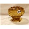 Image 2 : Holed Flower Holder Vase Amber