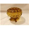 Image 4 : Holed Flower Holder Vase Amber