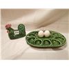 Image 2 : Rooster Egg Holder, Salt & Pepper Shakers inside shakers