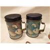 Image 4 : Tin Canisters salt & pepper shakers