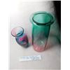 Image 2 : BLUE & PINK AND GREEN & PINK VASE