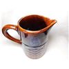 Image 2 : NUMBER 84 2 PINT MEDICINE HAT POTTERY BASKET WEAVE PITCHER