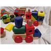 Image 4 : Vintage Melissa and Doug wooden vehicle toys