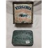 Image 1 : Virginia and Edgeworth Tobacco Tin Cans