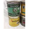 Image 2 : Four Different Tobacco Tin Cans