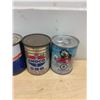 Image 3 : 4 additive tins  3 are full  Gulf, Amaco, Malmute and BP bank  4 fl oz