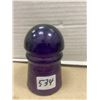 Image 1 : Purple Insulator- no chips or cracks very bright color
