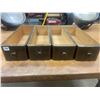 Image 1 : 4 Oak sewing drawers
