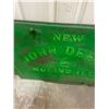 Image 2 : John Deere, binder panel sign - metal - 45"x 22"